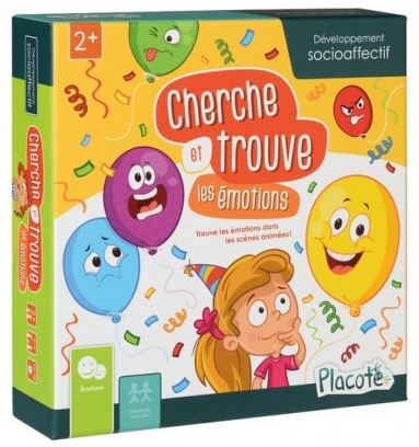 Jeu Cherche et trouve les émotions - Placote